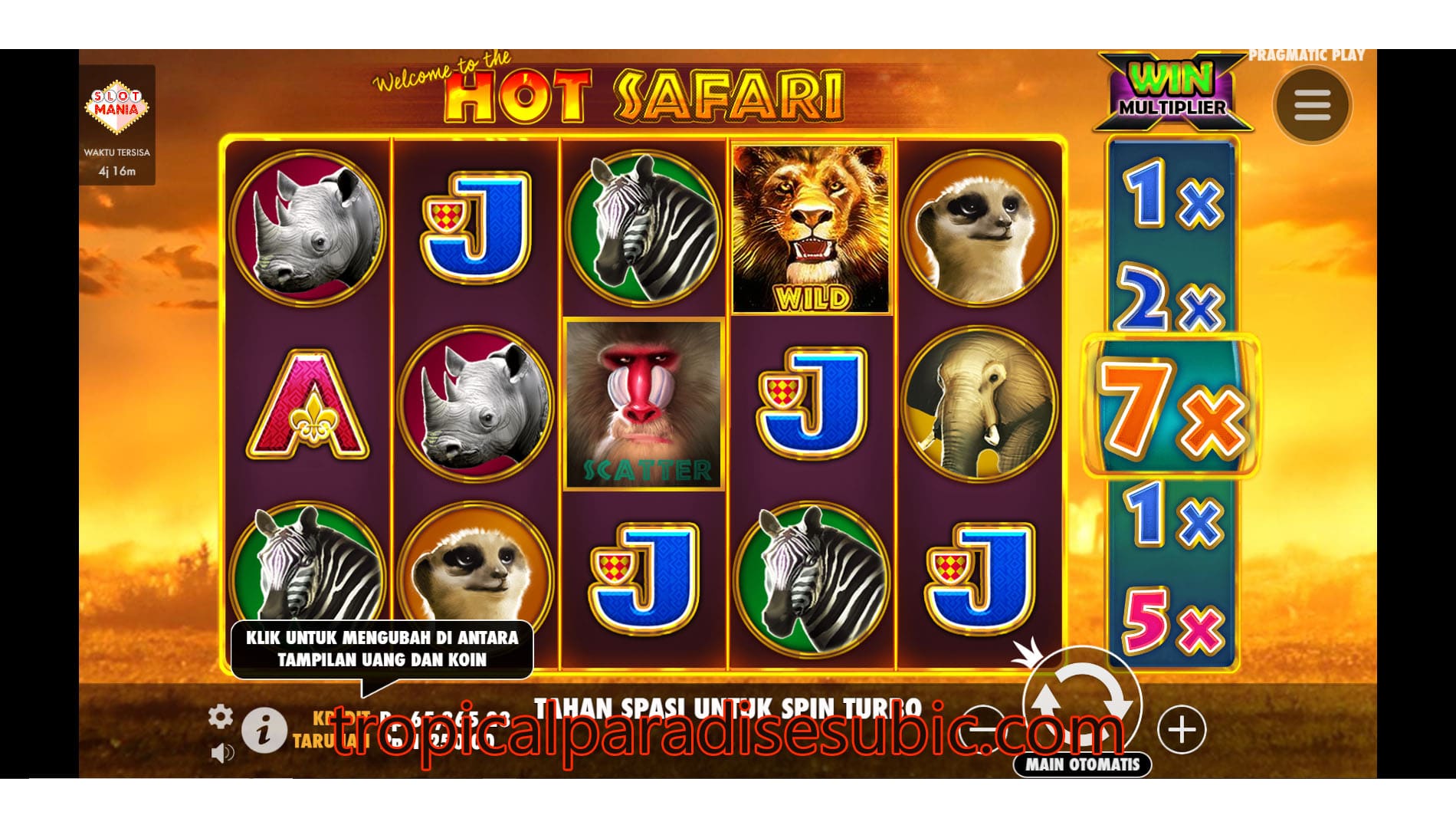 Slot Hot Safari