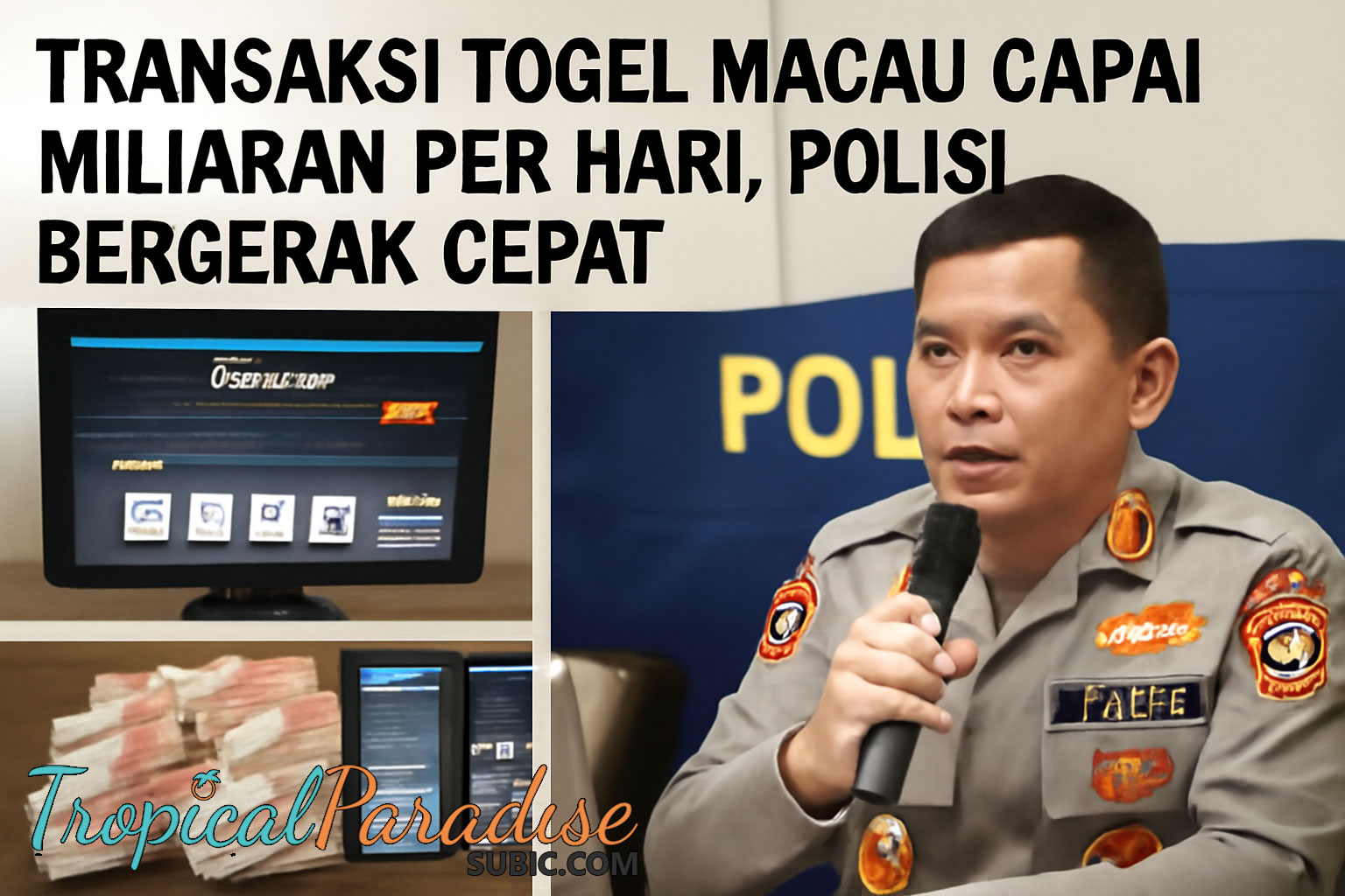 Transaksi Togel Macau Capai Miliaran per Hari, Polisi Bergerak Cepat