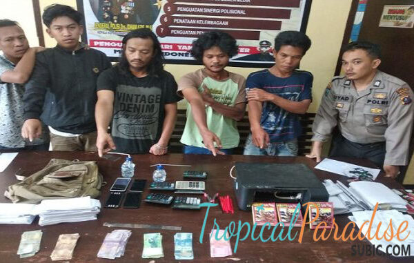 Polsek Tindak Bandar Judi