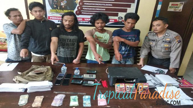 Polsek Tindak Bandar Judi